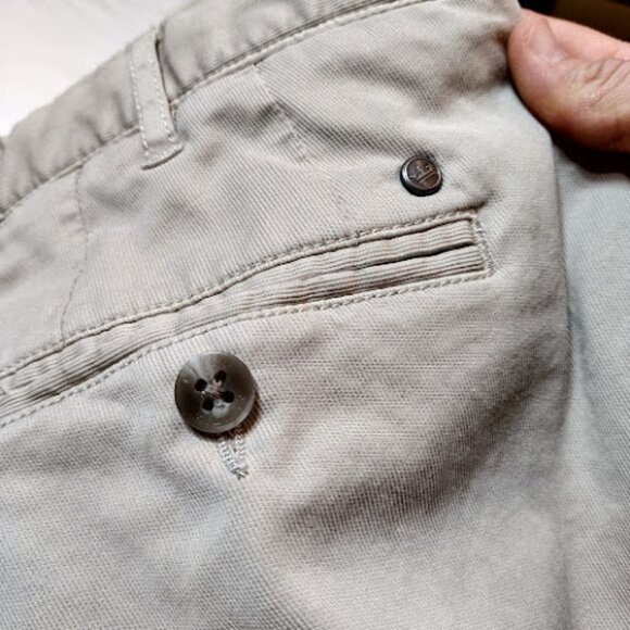 PETER MILLAR Flat Front Khaki Golf Shorts Mens Chinos Casual lightweight 32 - Picture 7 of 10